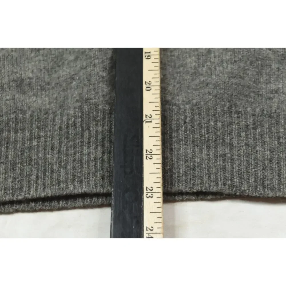 Vintage Polo Ralph Lauren Sweater Vest Mens Large Gray V-Neck Wool Pullover